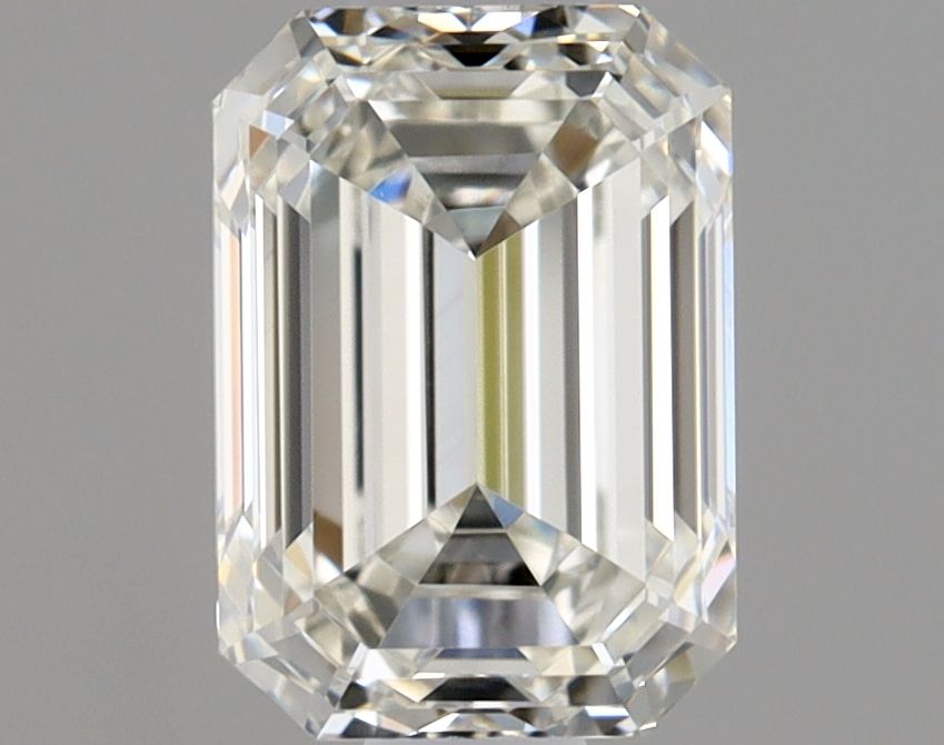 Diamante Naturale Taglio Smeraldo 0.9ct VG/EX J IF - GIA - 6.29x4.47x3.14mm