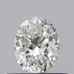 Diamante Naturale Taglio Ovale 0.4ct VG/EX H VS2 - GIA - 5.37x4.13x2.72mm