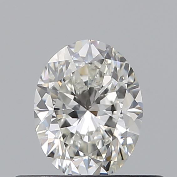Diamante Naturale Taglio Ovale 0.4ct VG/EX H VS2 - GIA - 5.37x4.13x2.72mm