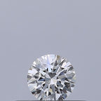 Diamante Naturale Taglio Brillante 0.23ct 3EX D VVS1 - IGI - 3.93x3.97x2.41mm