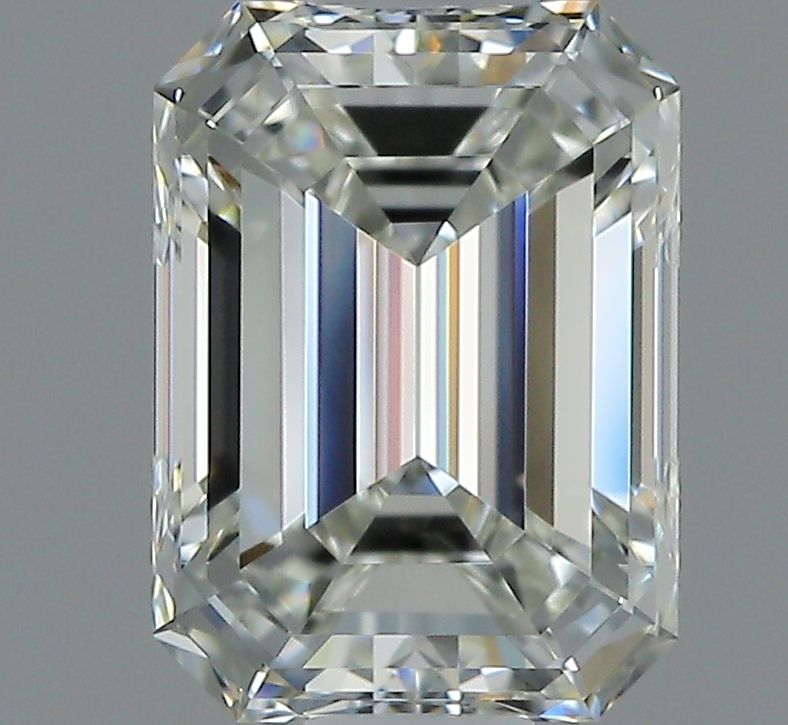 Diamante Naturale Taglio Smeraldo 1.08ct VG/EX I IF - GIA - 7.0x5.1x3.35mm
