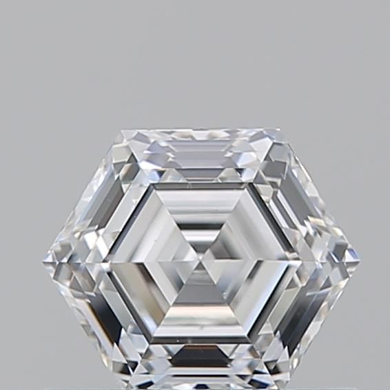 Diamante Naturale Taglio Esagonale 0.71ct EX/EX F VS2 - GIA - 5.97x4.97x3.26mm