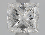 Diamante Naturale Taglio Princess 0.7ct VG/EX E VVS2 - GIA - 5.0x4.81x3.66mm