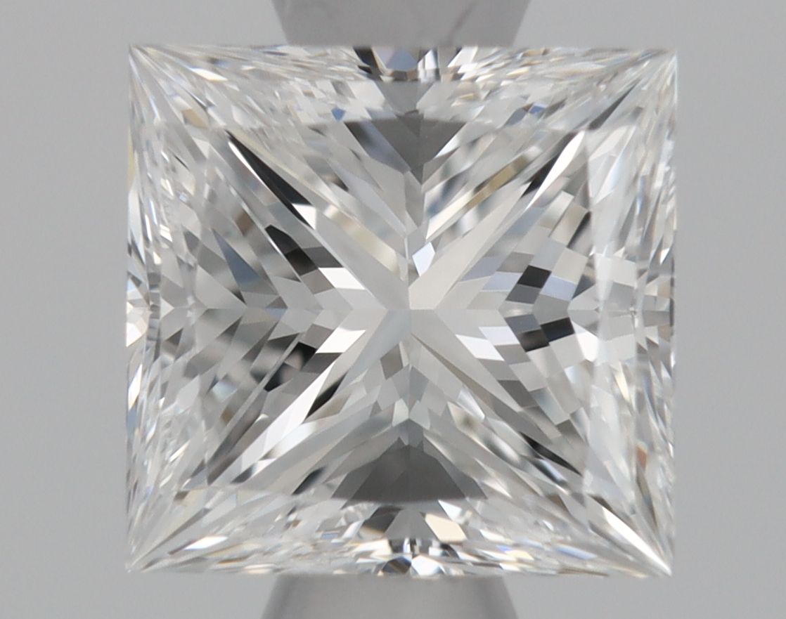 Diamante Naturale Taglio Princess 0.7ct VG/EX E VVS2 - GIA - 5.0x4.81x3.66mm