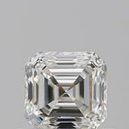 Diamante Naturale Taglio Asscher 0.57ct VG/EX I VVS1 - GIA - 4.62x4.49x3.07mm