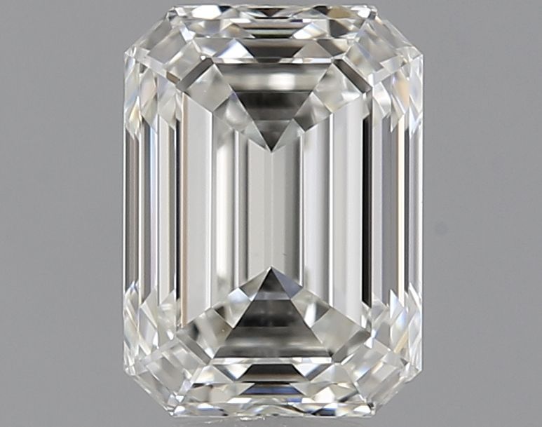 Diamante Naturale Taglio Smeraldo 0.95ct VG/EX I VVS2 - GIA - 6.35x4.6x3.19mm