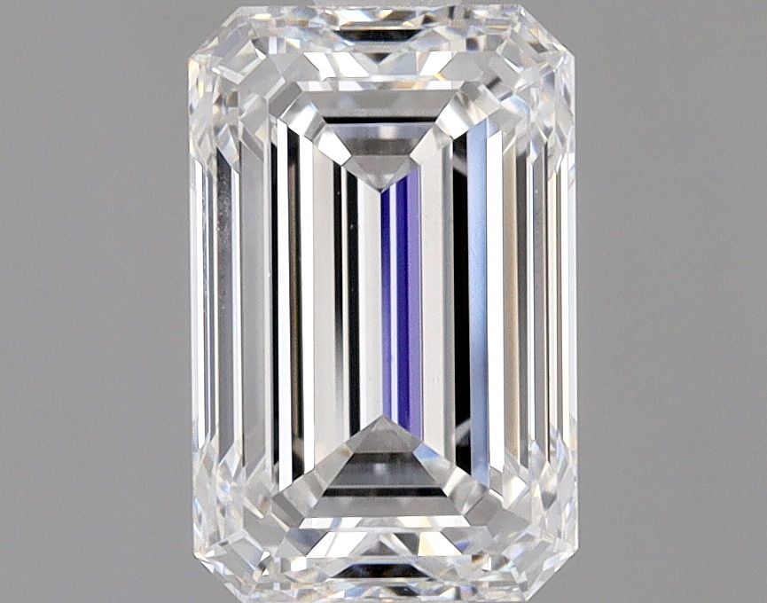 Diamante Naturale Taglio Smeraldo 1.3ct EX/EX D VS1 - GIA - 7.62x4.91x3.4mm