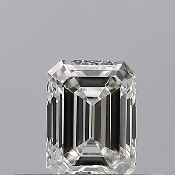 Diamante Naturale Taglio Smeraldo 0.31ct VG/EX G VVS1 - GIA - 4.55x3.34x2.25mm