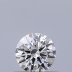 Diamante Naturale Taglio Brillante 0.43ct 3EX D VVS1 - IGI - 4.88x4.9x2.95mm