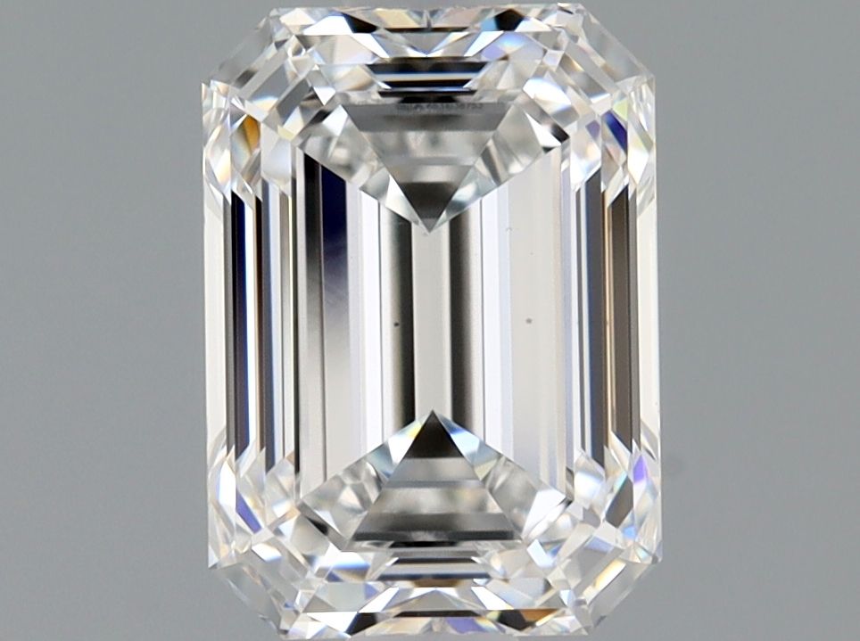 Diamante Naturale Taglio Smeraldo 1.31ct EX/EX E VS1 - GIA - 7.24x5.2x3.5mm