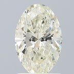 Diamante Naturale Taglio Ovale 1.09ct EX/EX J VVS1 - IGI - 8.52x5.63x3.62mm