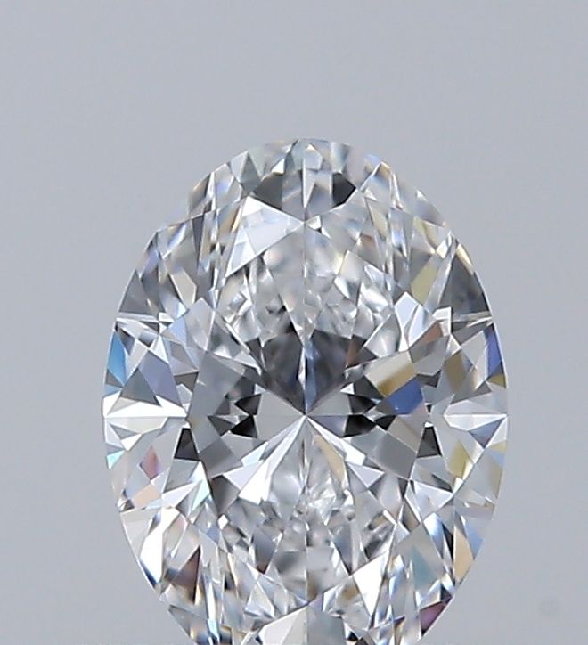 Diamante Naturale Taglio Ovale 0.44ct EX/EX D VVS2 - GIA - 5.91x4.31x2.74mm