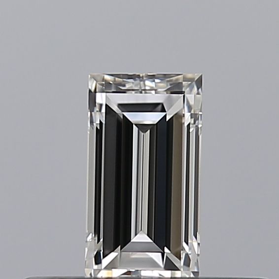 Diamante Naturale Taglio Baguette 0.27ct EX/EX F VVS1 - GIA - 5.06x2.68x2.02mm