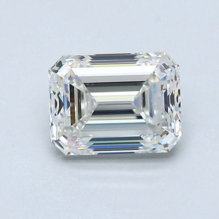 Diamante Naturale Taglio Smeraldo 0.9ct VG/EX H VVS2 - GIA - 5.97x4.59x3.32mm