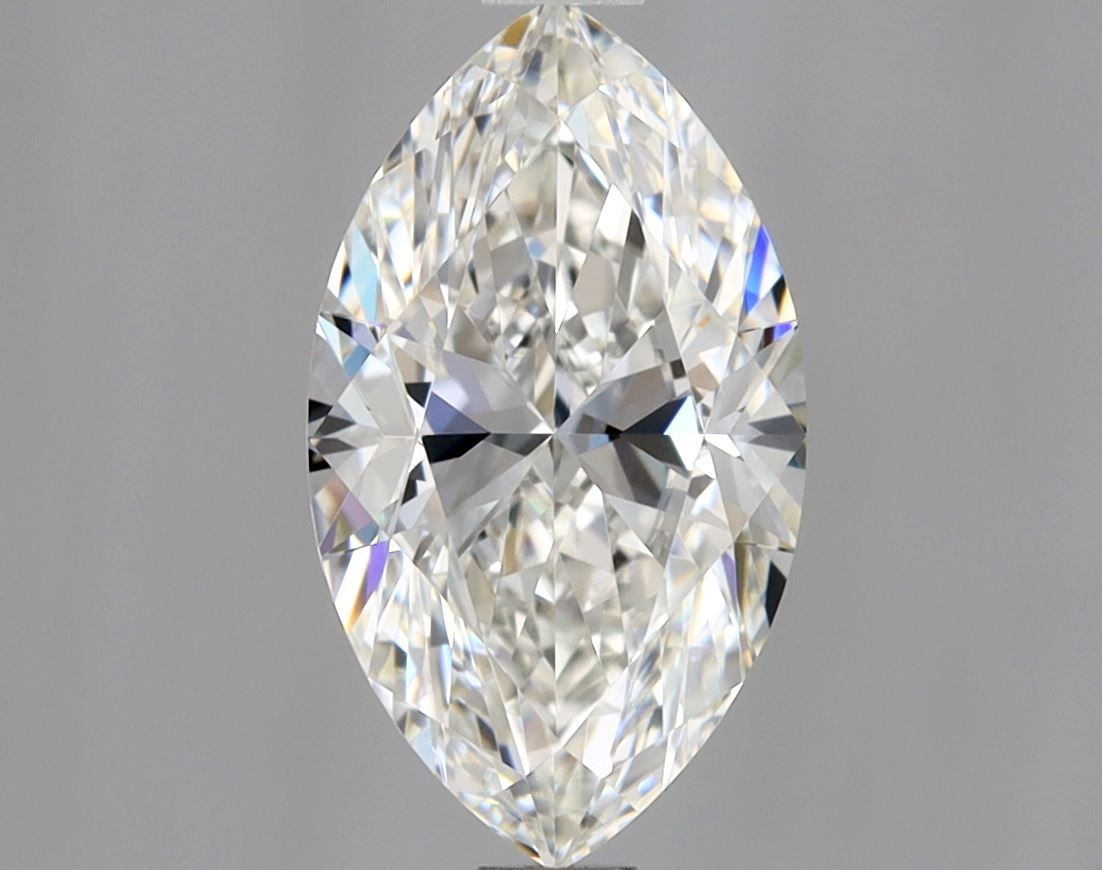 Diamante Naturale Taglio Marquise 1.22ct VG/VG H VVS1 - GIA - 9.97x5.68x3.57mm