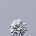 Diamante Naturale Taglio Brillante 0.23ct 3EX F VS1 - GIA - 3.96x3.97x2.42mm