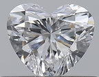Diamante Naturale Taglio Cuore 0.4ct VG/EX D VVS1 - GIA - 4.65x5.11x2.84mm