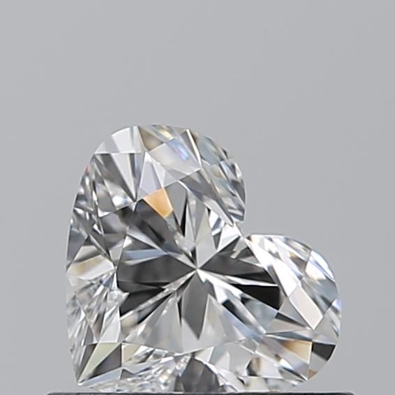 Diamante Naturale Taglio Cuore 0.52ct VG/VG F VS1 - GIA - 4.85x5.72x3.36mm
