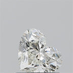 Diamante Naturale Taglio Cuore 0.71ct EX/EX J IF - GIA - 5.24x6.22x3.7mm