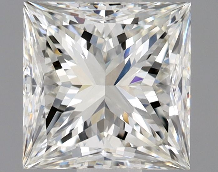 Diamante Naturale Taglio Princess 0.9ct VG/VG I VVS2 - GIA - 5.37x5.36x3.76mm