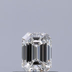 Diamante Naturale Taglio Smeraldo 0.4ct VG/EX F VVS1 - GIA - 4.88x3.58x2.45mm