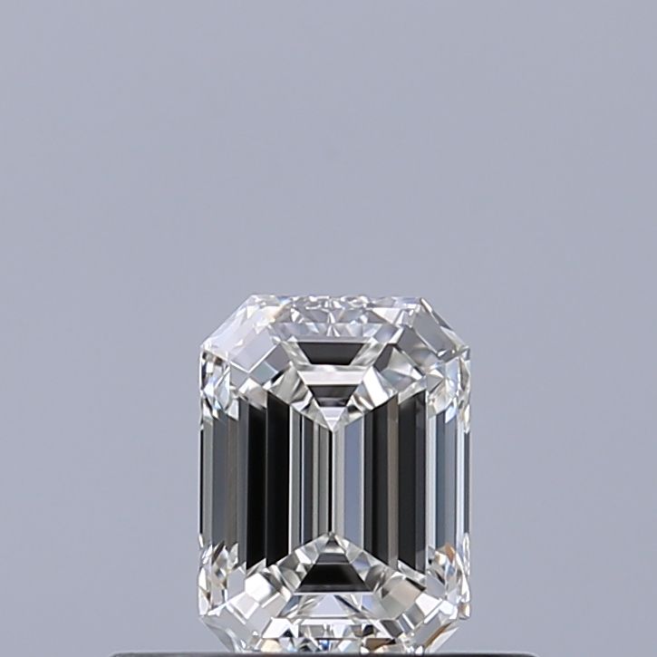 Diamante Naturale Taglio Smeraldo 0.4ct VG/EX F VVS1 - GIA - 4.88x3.58x2.45mm