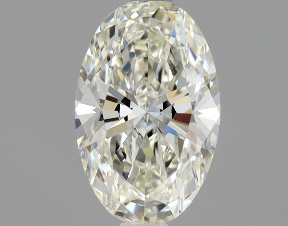 Diamante Naturale Taglio Ovale 0.58ct VG/EX J IF - GIA - 7.09x4.55x2.83mm