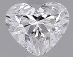 Diamante Naturale Taglio Cuore 0.5ct VG/EX D VS1 - GIA - 4.6x5.28x3.45mm