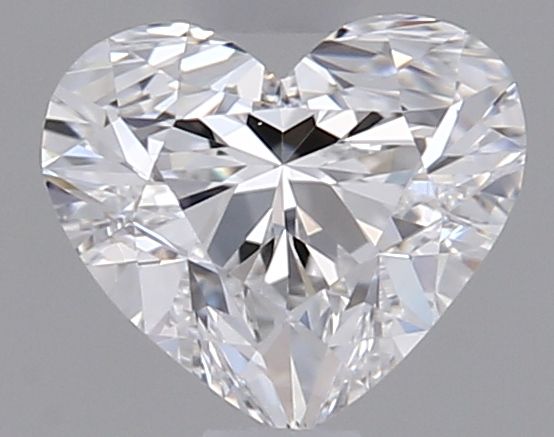 Diamante Naturale Taglio Cuore 0.5ct VG/EX D VS1 - GIA - 4.6x5.28x3.45mm