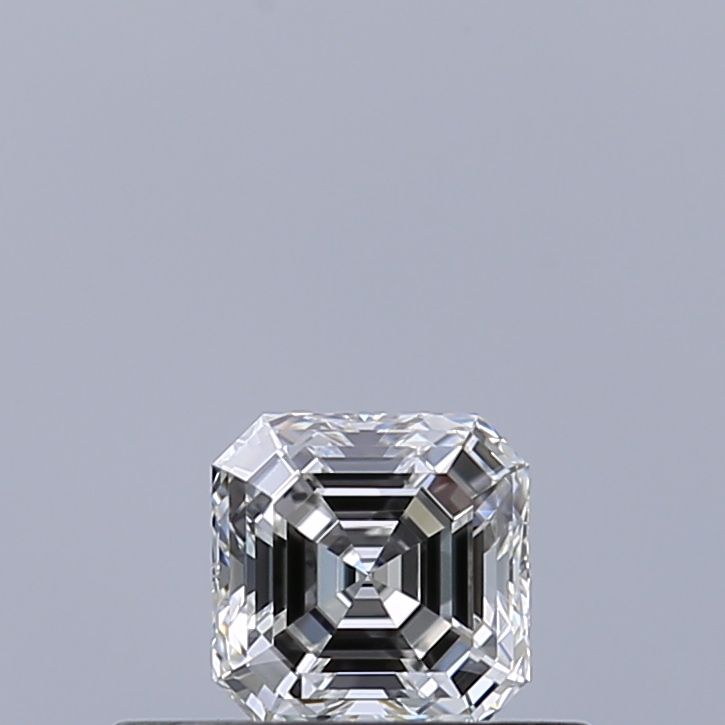Diamante Naturale Taglio Asscher 0.32ct EX/EX F IF - GIA - 3.82x3.8x2.53mm