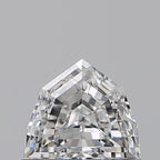 Diamante Naturale Taglio Scudo 0.52ct EX/EX F IF - GIA - 5.38x4.67x3.03mm