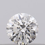 Diamante Taglio Brillante 0.15ct VG/VG/VG H VVS1 - GIA - 3.32x3.35x2.12mm