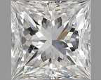 Diamante Naturale Taglio Princess 0.51ct VG/EX F VS2 - GIA - 4.41x4.35x3.23mm