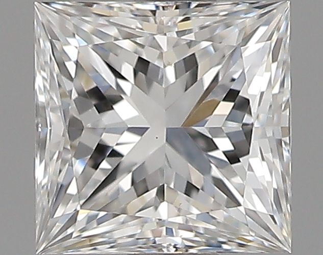 Diamante Naturale Taglio Princess 0.51ct VG/EX F VS2 - GIA - 4.41x4.35x3.23mm