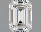 Diamante Naturale Taglio Smeraldo 0.81ct EX/EX E VVS2 - GIA - 6.08x4.4x3.02mm