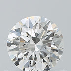 Diamante Naturale Taglio Brillante 0.6ct 3EX F VS1 - IGI - 5.32x5.34x3.34mm