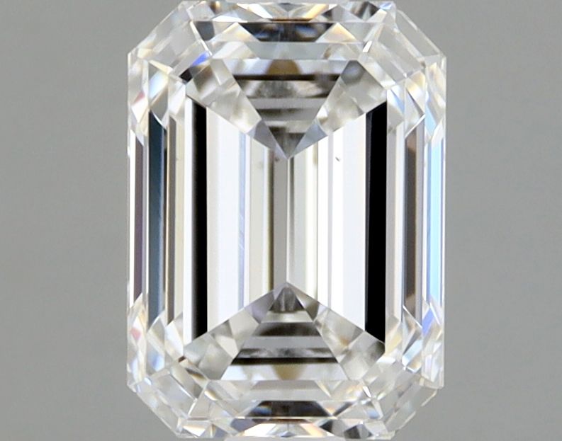 Diamante Naturale Taglio Smeraldo 0.7ct VG/VG F VS1 - GIA - 5.79x4.19x2.88mm