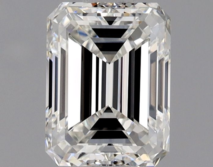 Diamante Naturale Taglio Smeraldo 0.7ct VG/EX F VS1 - GIA - 5.78x4.36x3.01mm