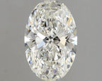 Diamante Naturale Taglio Ovale 0.91ct VG/VG H VS1 - GIA - 8.13x5.25x3.33mm