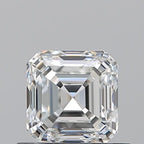 Diamante Naturale Taglio Asscher 0.7ct VG/EX G IF - GIA - 4.77x4.67x3.19mm