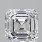 Diamante Naturale Taglio Asscher 1.52ct EX/EX D VS1 - GIA - 6.27x6.23x4.15mm