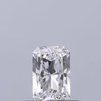 Diamante Naturale Taglio Radiant 0.3ct EX/EX D VVS2 - GIA - 4.84x3.22x2.16mm
