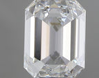 Diamante Naturale Taglio Smeraldo 0.5ct VG/EX E IF - GIA - 5.05x3.89x2.69mm