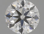 Diamante Naturale Taglio Brillante 0.6ct VG/VG/VG D VS1 - GIA - 5.26x5.2x3.39mm