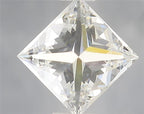 Diamante Naturale Taglio Princess 1.01ct VG/VG H VVS2 - GIA - 5.54x5.51x3.82mm