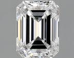 Diamante Naturale Taglio Smeraldo 0.6ct EX/EX D VVS1 - GIA - 5.5x4.1x2.81mm
