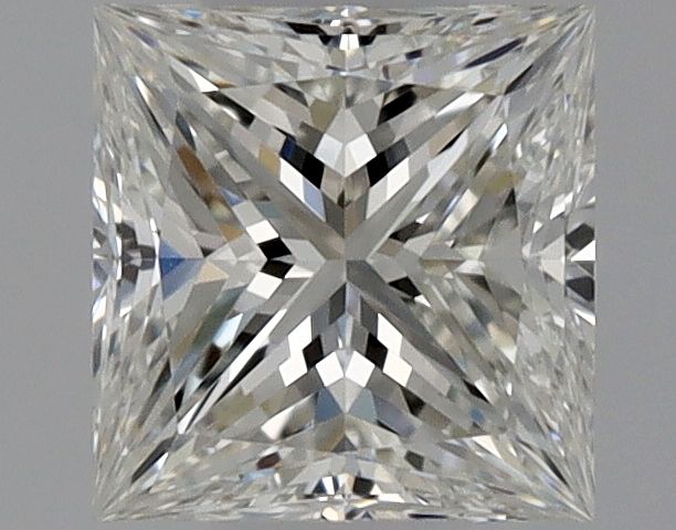 Diamante Naturale Taglio Princess 0.33ct EX/EX H VVS2 - GIA - 3.96x3.85x2.8mm