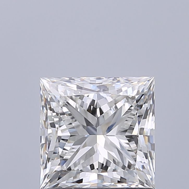 Diamante Naturale Taglio Princess 0.9ct VG/EX G IF - GIA - 5.13x5.09x3.81mm