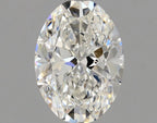 Diamante Naturale Taglio Ovale 0.9ct EX/EX G VVS2 - GIA - 7.57x5.39x3.4mm