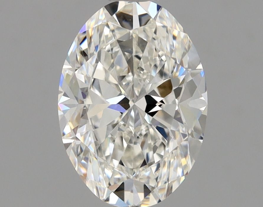 Diamante Naturale Taglio Ovale 0.9ct EX/EX G VVS2 - GIA - 7.57x5.39x3.4mm